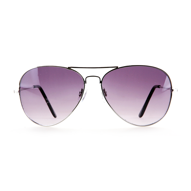Lavender Gradient Aviator Sunglasses