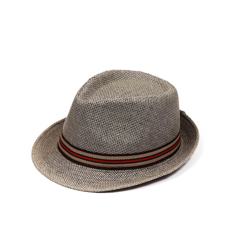 Twill Banded Fedora Hat