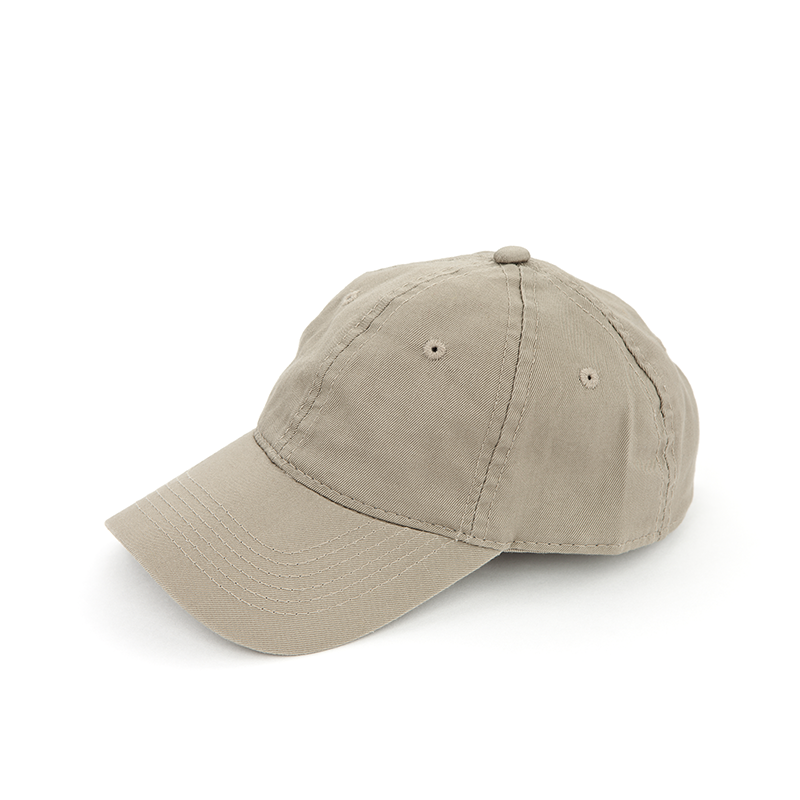 Tan Low Profile Baseball Cap