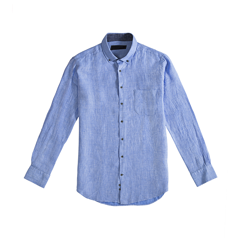 Denim Button-Down Shirt