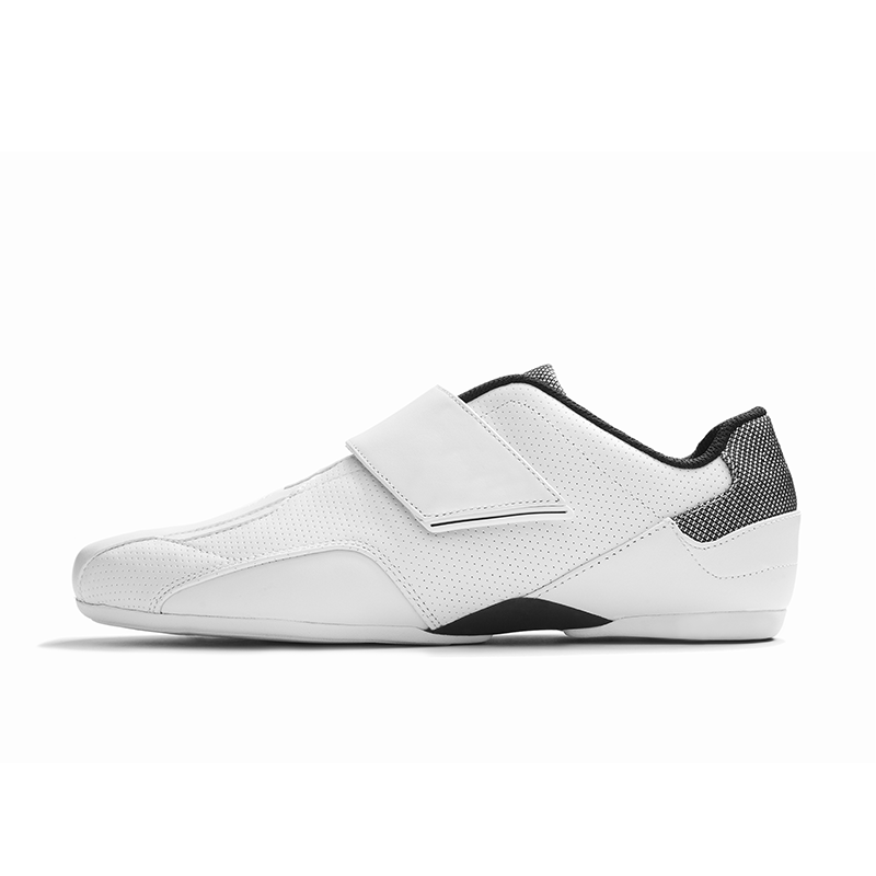 White Leather Athletic Sneaker