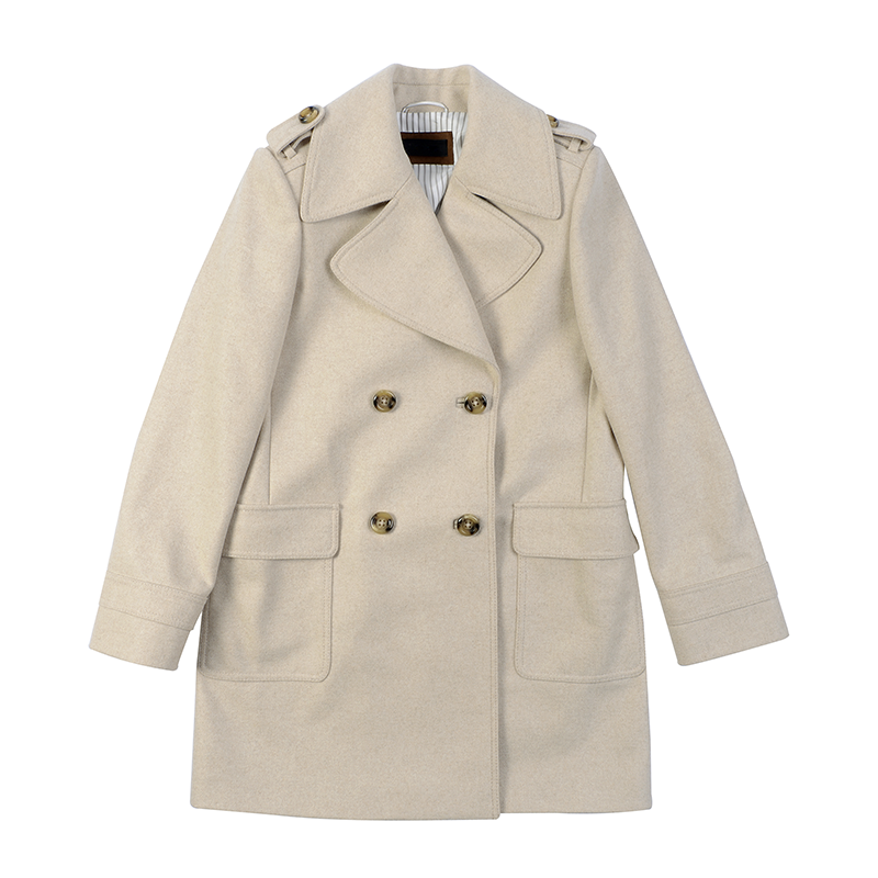 Double Breasted Wool Coat