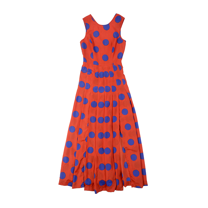 Vintage Polka-dot Party  Dress
