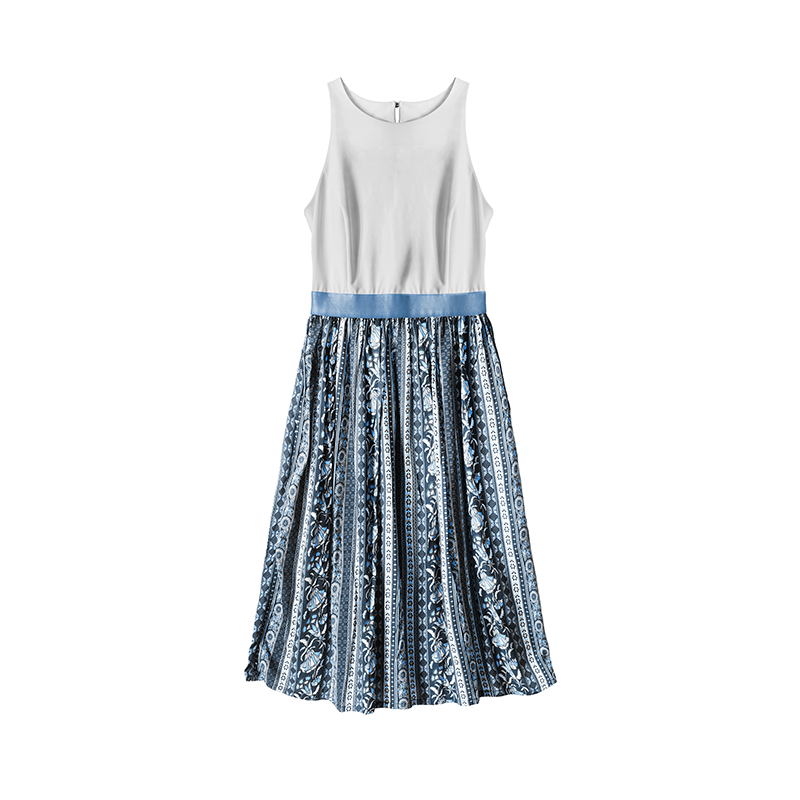 Sleeveless Swing Dress