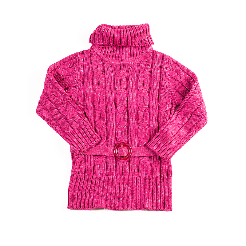 Cable-knit Turtleneck Sweater