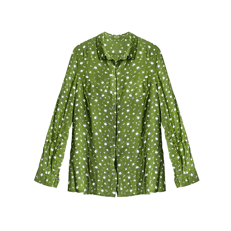Spring Print Blouse